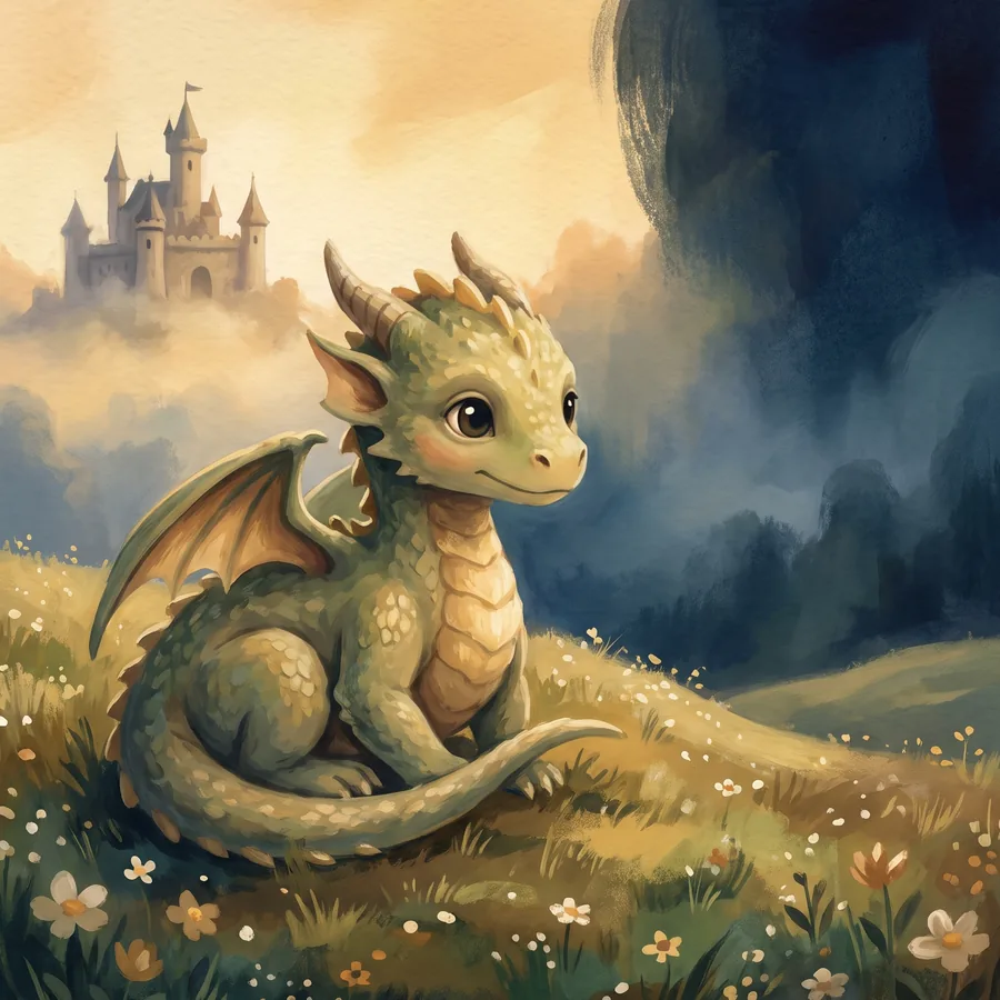 Drachen und Ritter